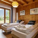 Arve - 4ch Jardin Nature Vues Bbq Poele Chalet