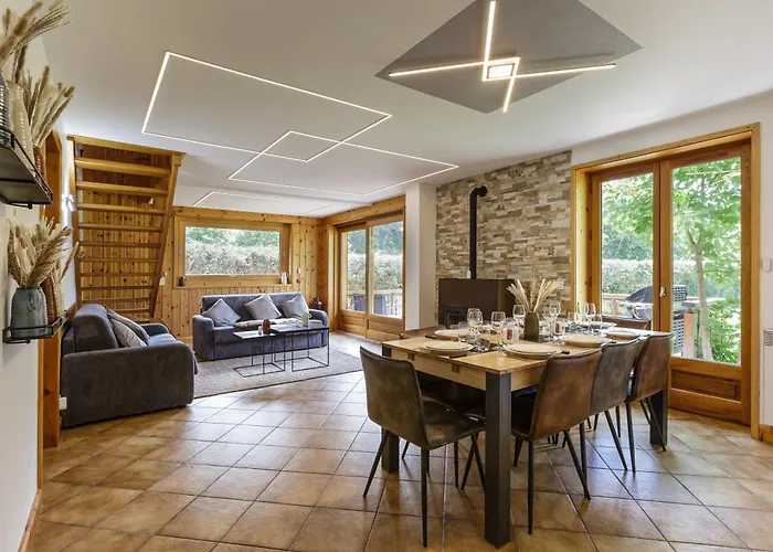 Arve - 4ch Jardin Nature Vues Bbq Poele Chamonix Mont Blanc