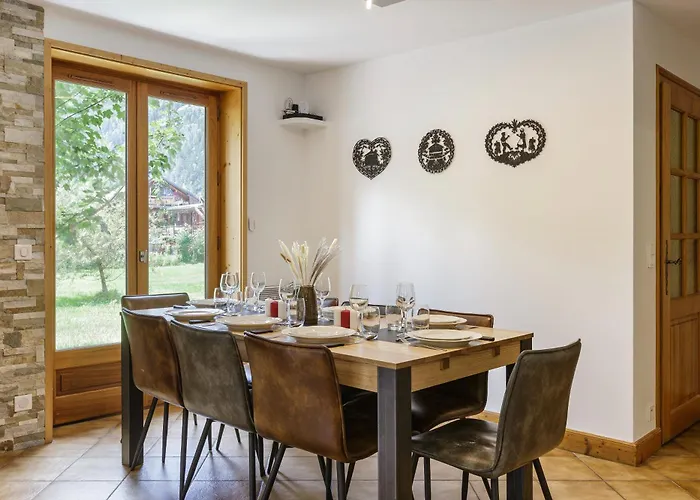 Chalet Arve - 4ch Jardin Nature Vues Bbq Poele *