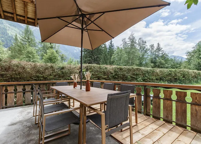 Arve - 4ch Jardin Nature Vues Bbq Poele Chalet *