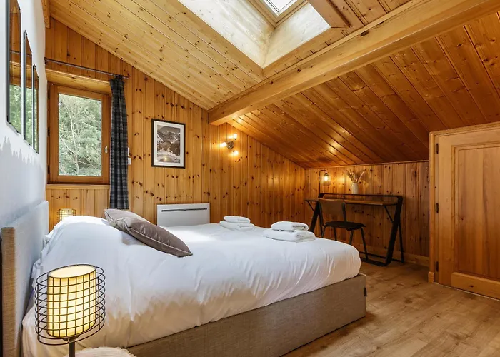 Chalet Arve - 4ch Jardin Nature Vues Bbq Poele